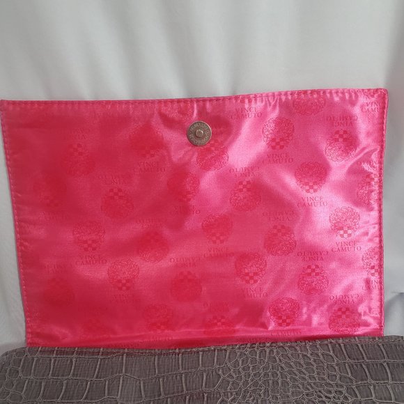 Vince Camuto Promo strapless Clutch Handbag. Gray alligator print NWT - Picture 8 of 15